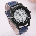 Leather strap sport men watch 2014